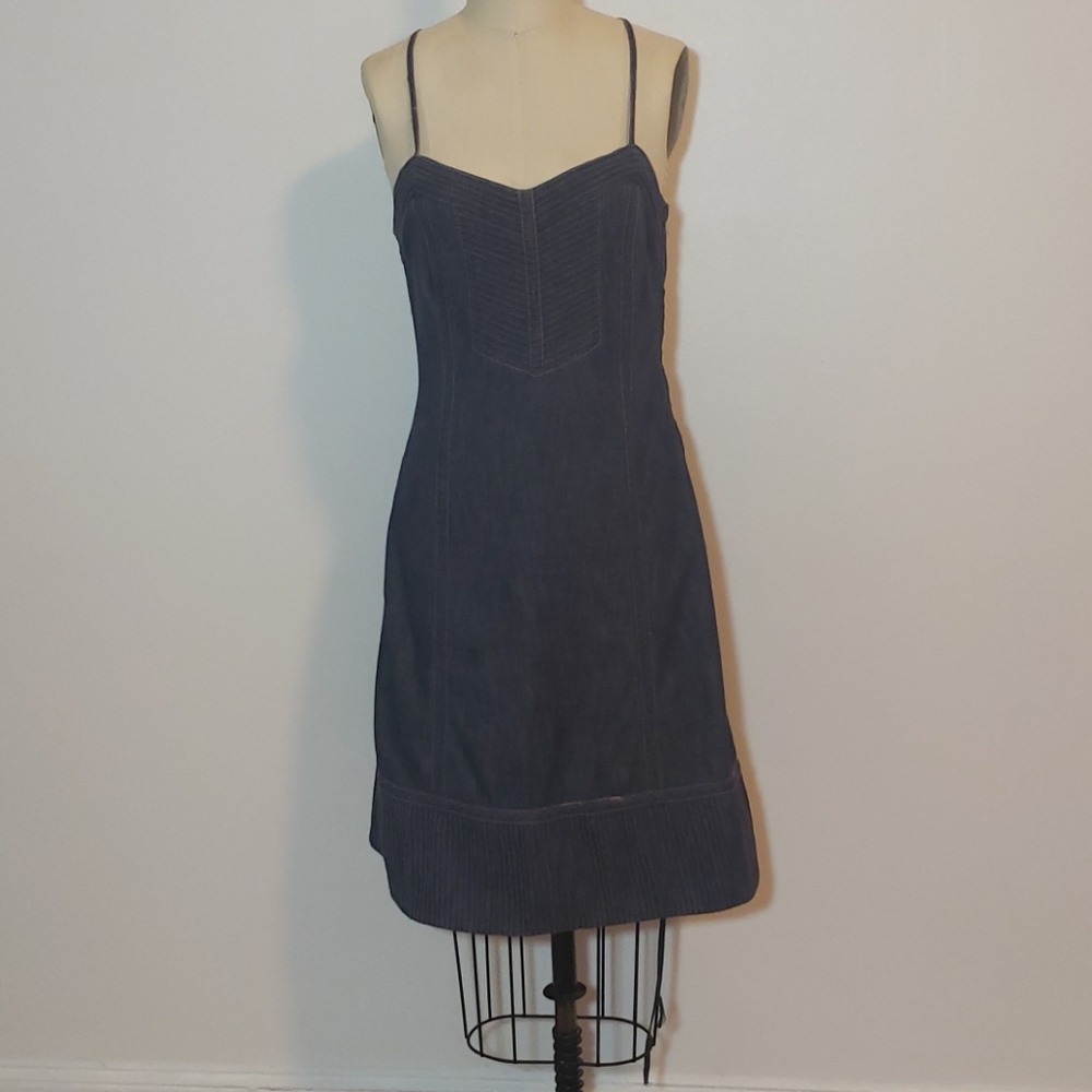 Marc Jacobs denim backless dress jumper
